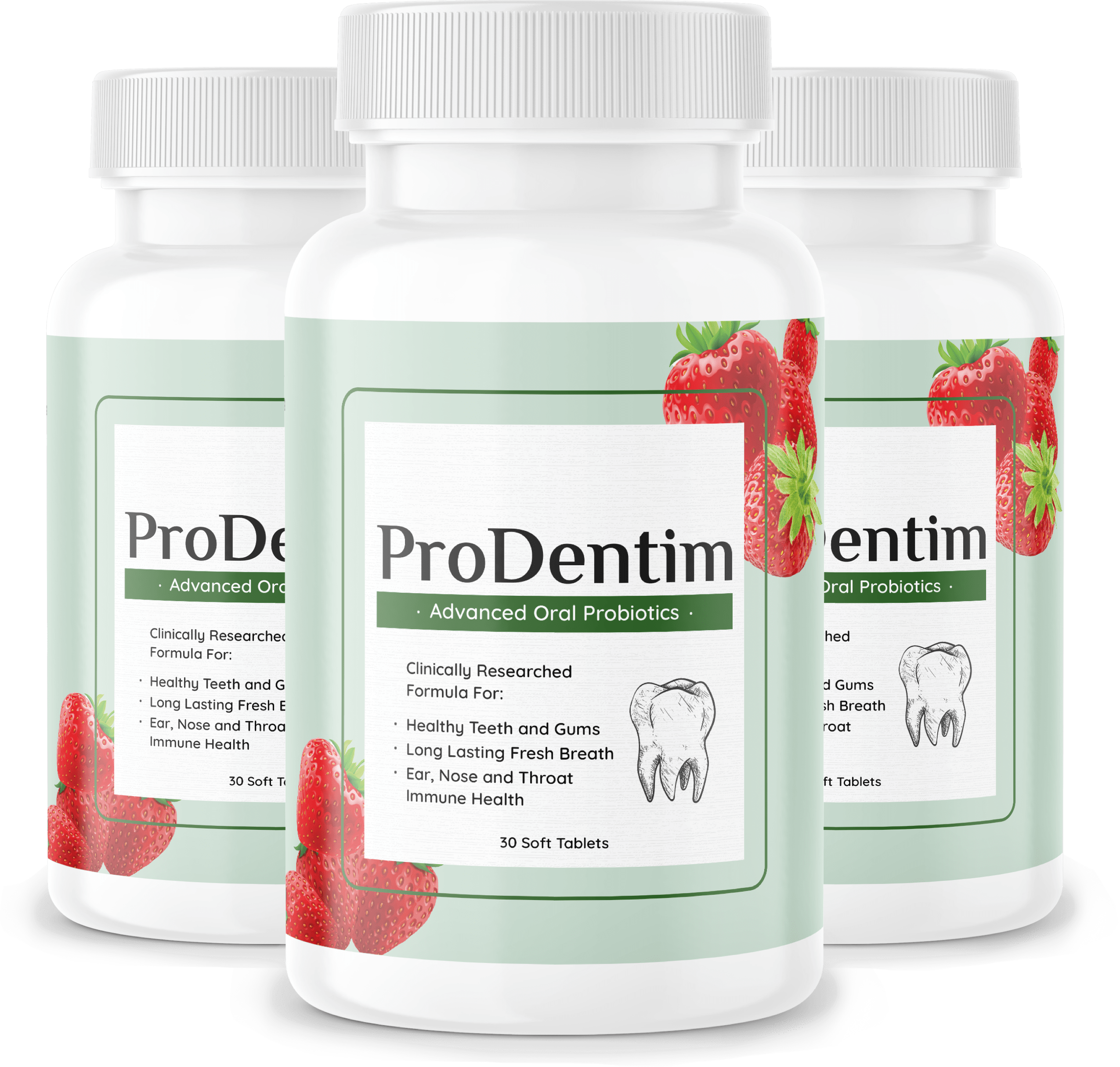 ProDentim – Probiotic Oral Health Supplement – 3 Bottle Package